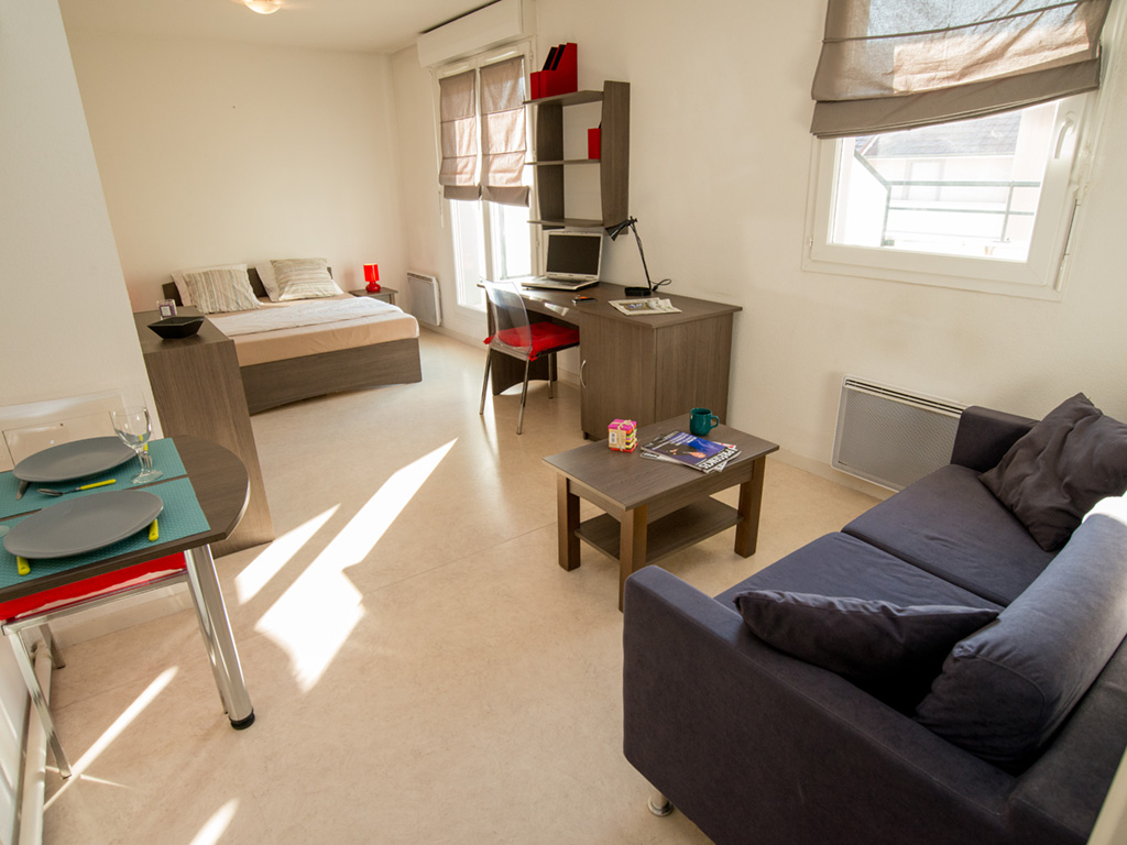 Furnished one-roomed apartment Privilodges Coeur de Ville